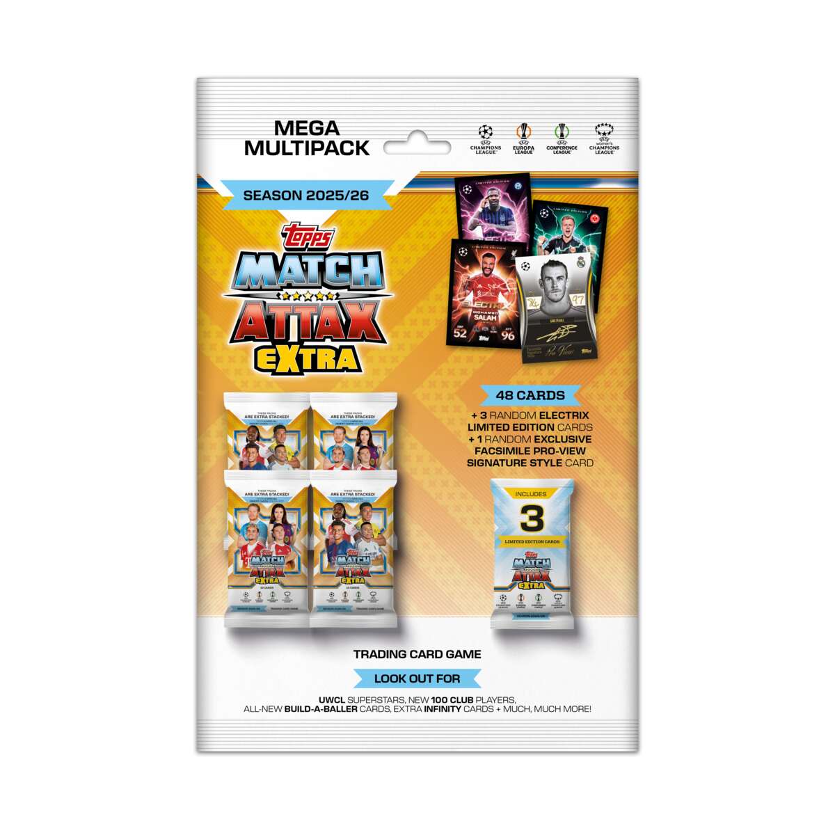 Topps Match Attax Extra 2025/26 Mega Multipack samlekort