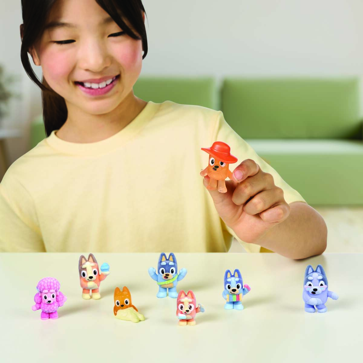 BLUEY Fuzzies minifigur 1 stk