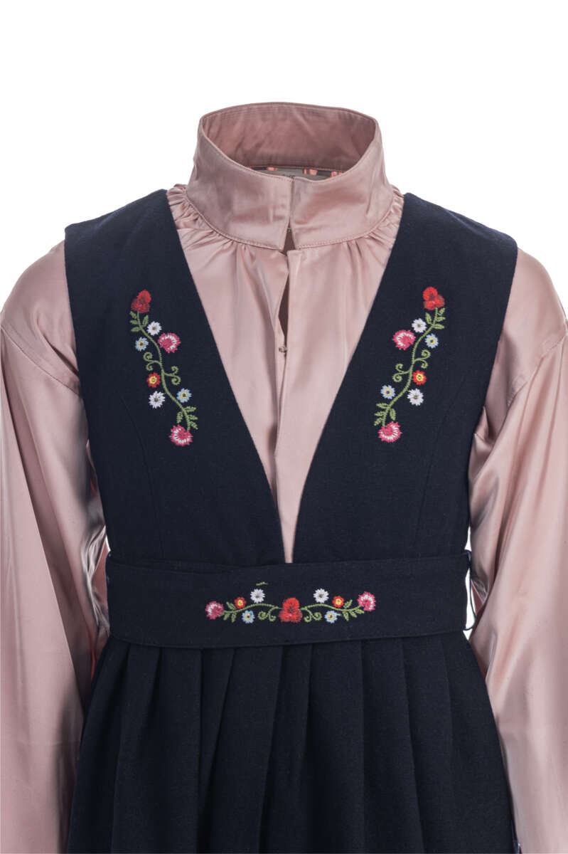 Småtroll Lilly satinbluse barn