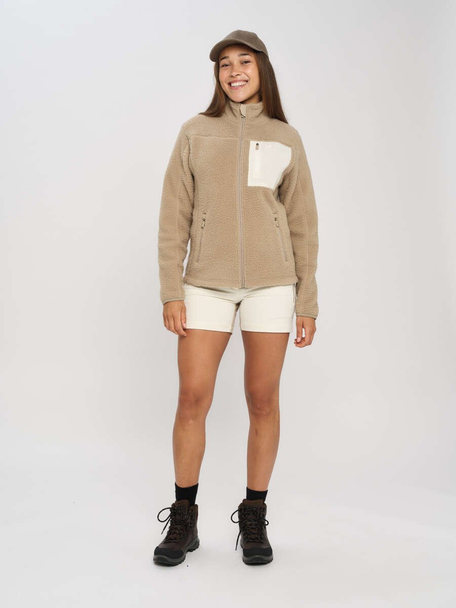 Skogstad Hjertås sherpa fleecejakke dame