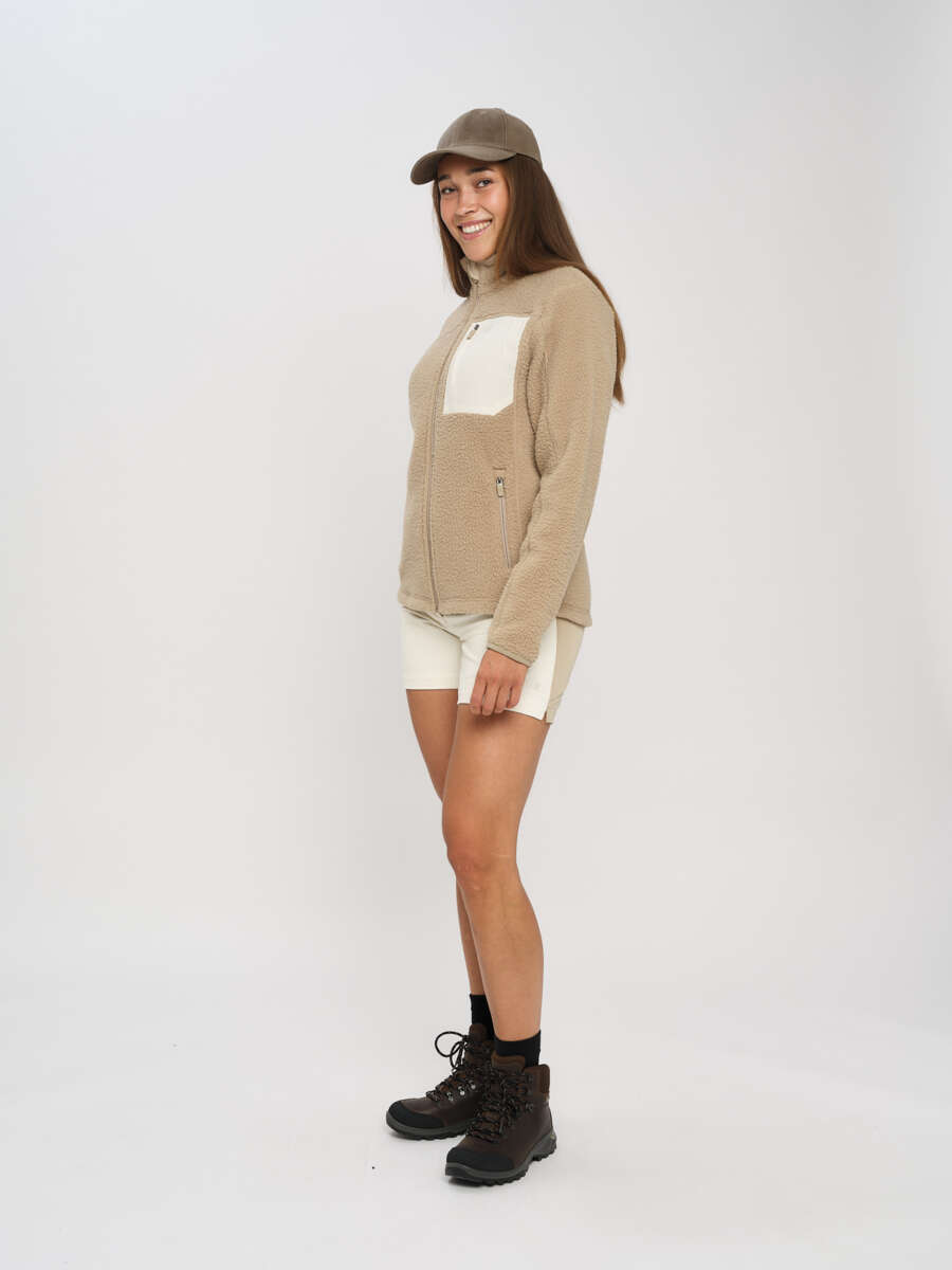 Skogstad Hjertås sherpa fleecejakke dame