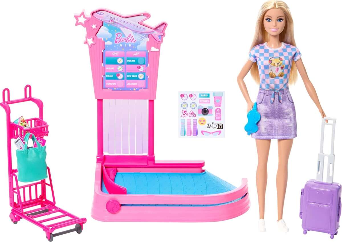 Barbie® Adventure lekesett med dukke
