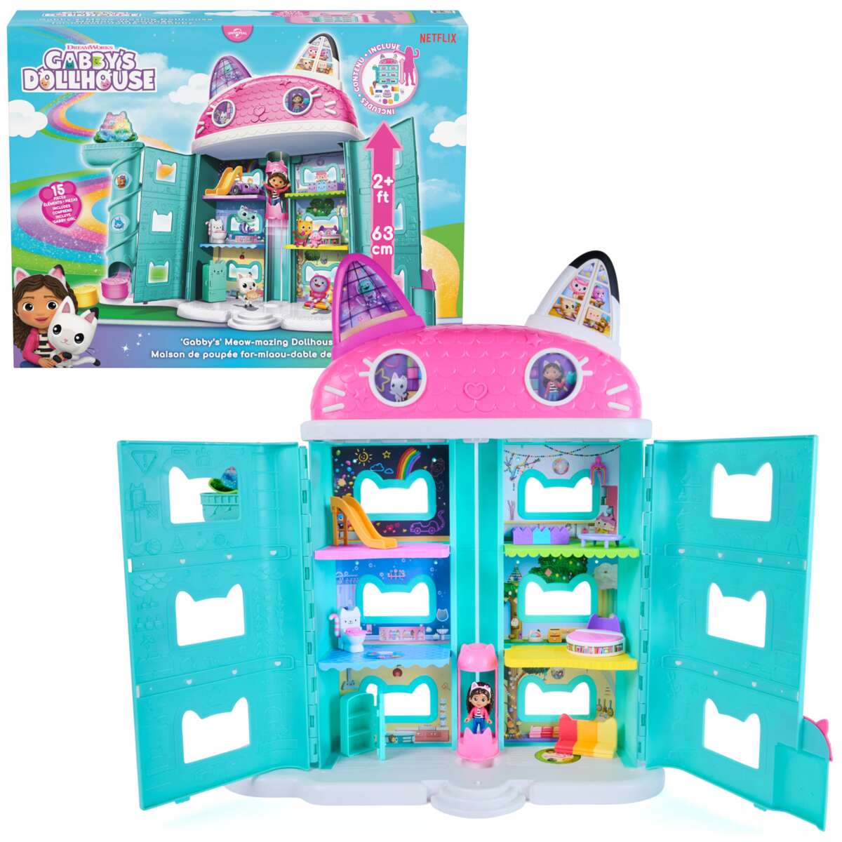 Gabby's Dollhouse Meow-mazing dukkehus