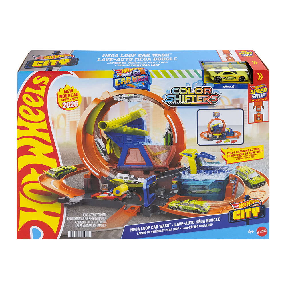 Hot Wheels® City Mega Car Wash bilvask