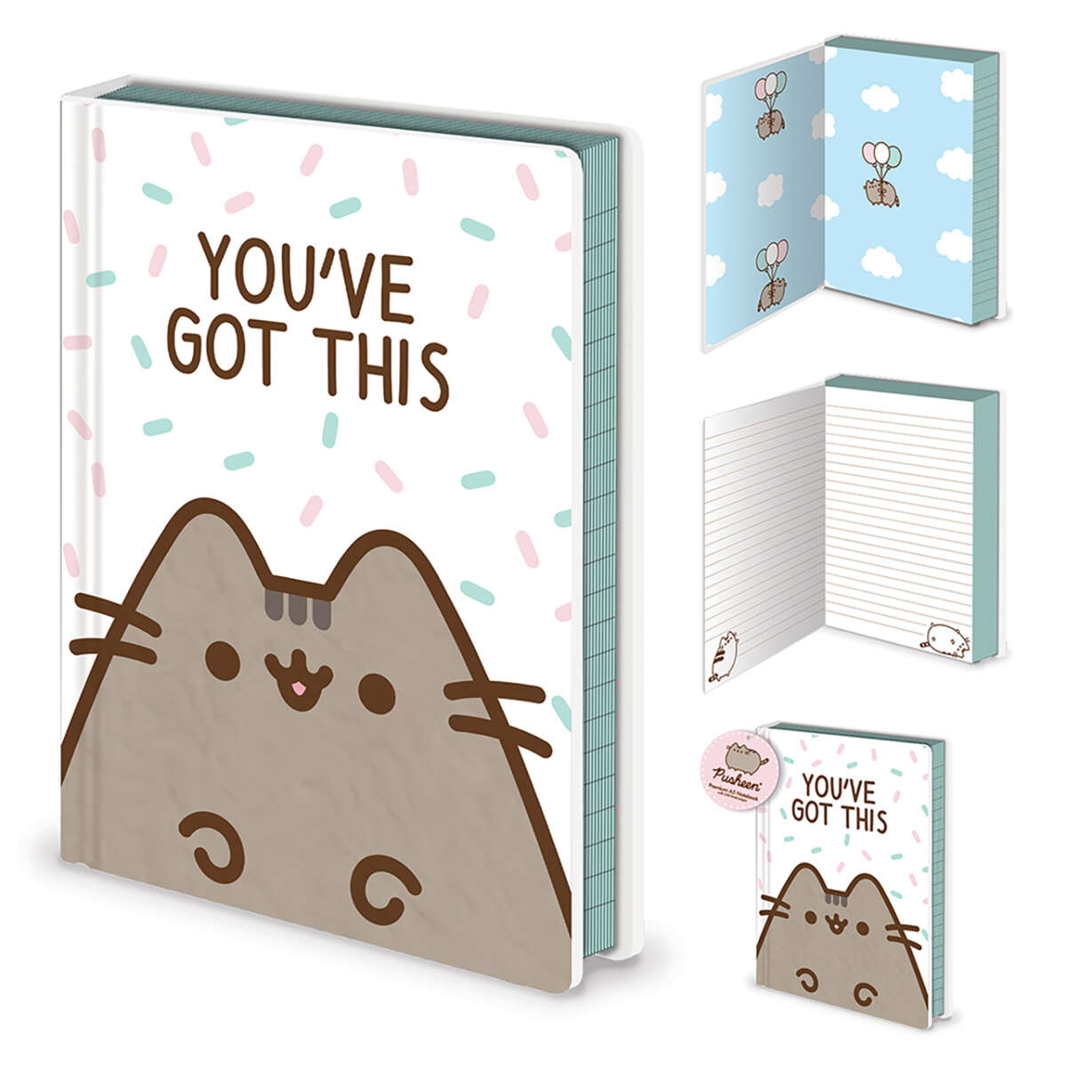 Pusheen® the Cat You've got this A5 notatbok