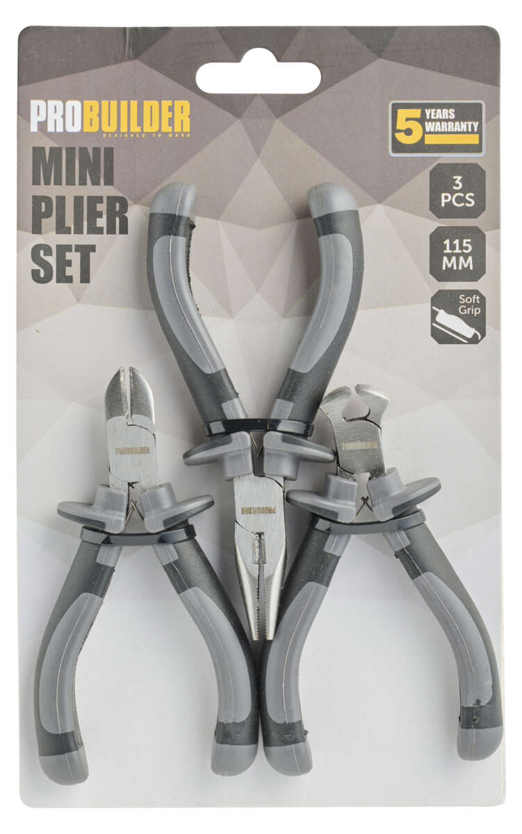 Probuilder Mini tangsett 3 deler