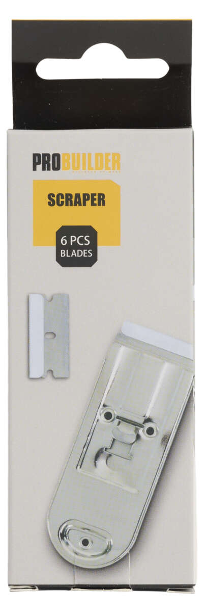 Probuilder vindu/glassskrape m/6 blad