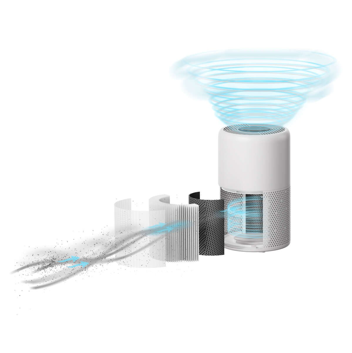 Emerio PART-132491 HEPA-filter for Emerio AP-132324 luftrenser