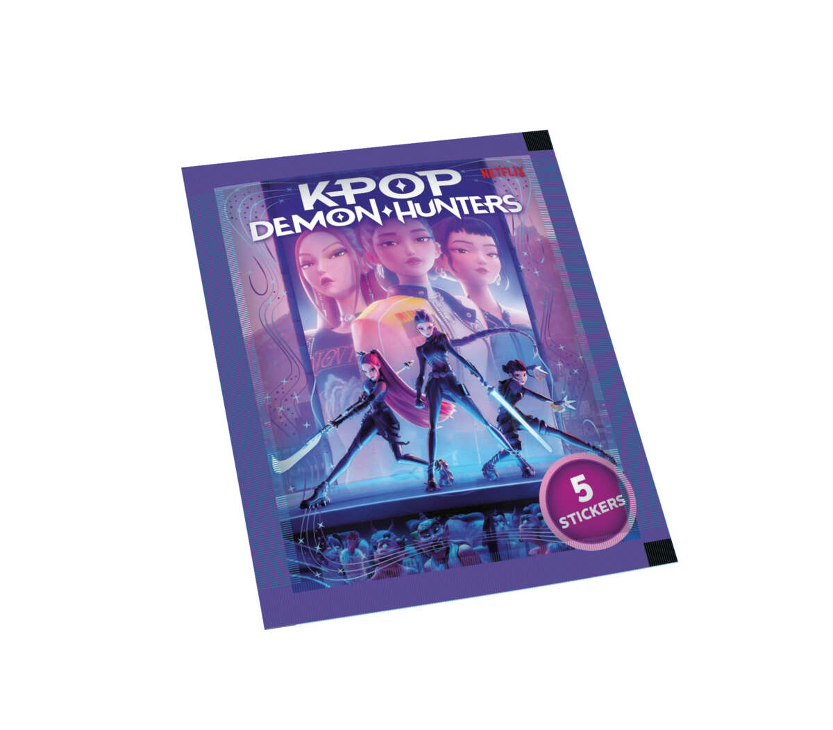 K-POP Demon Hunters Klistremerker 5pk
