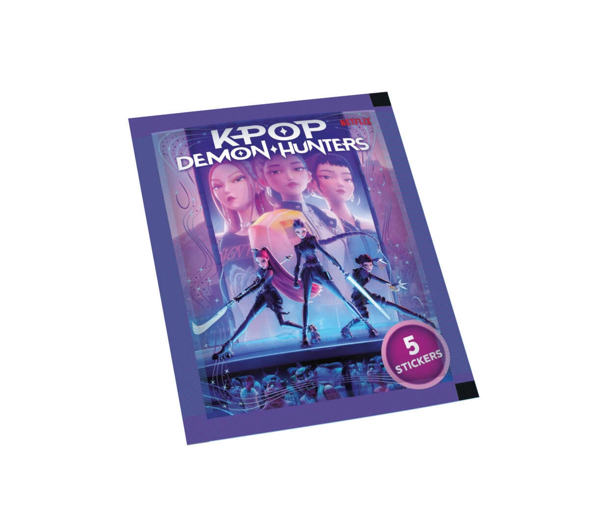 K-POP Demon Hunters Klistremerker 5pk