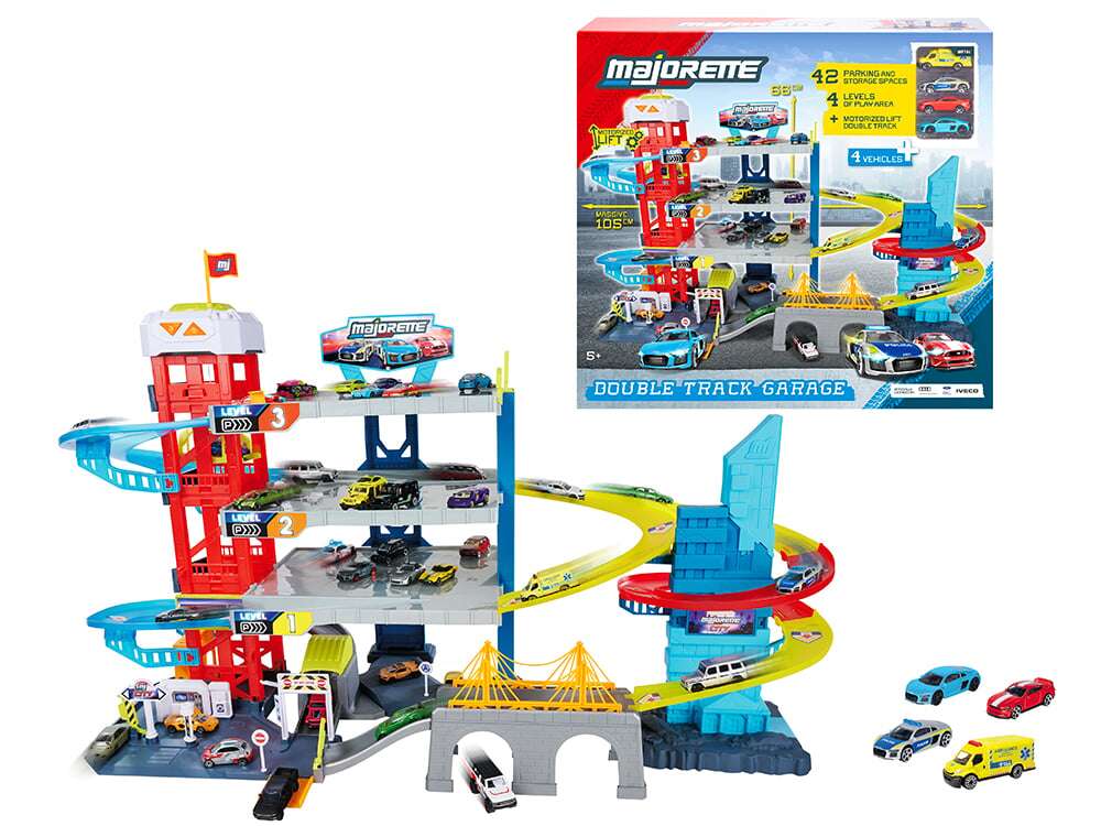 Majorette Double Track garasje