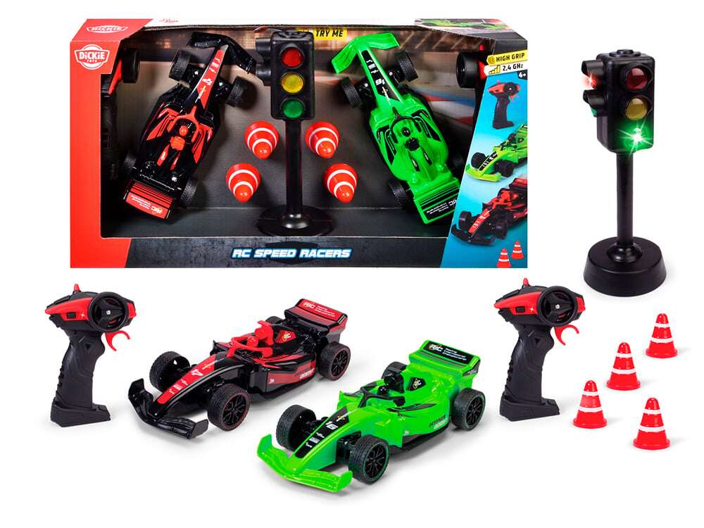 Speed Racers radiostyrte biler 2pk