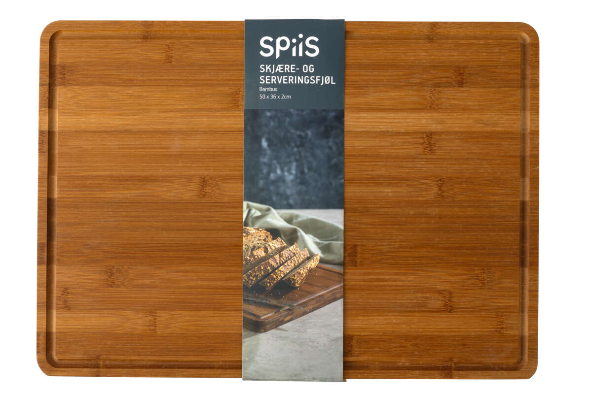 SPiiS skjærebrett i bambus