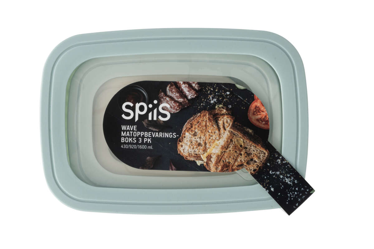 SPiiS Wave matoppbevaring 3 stk