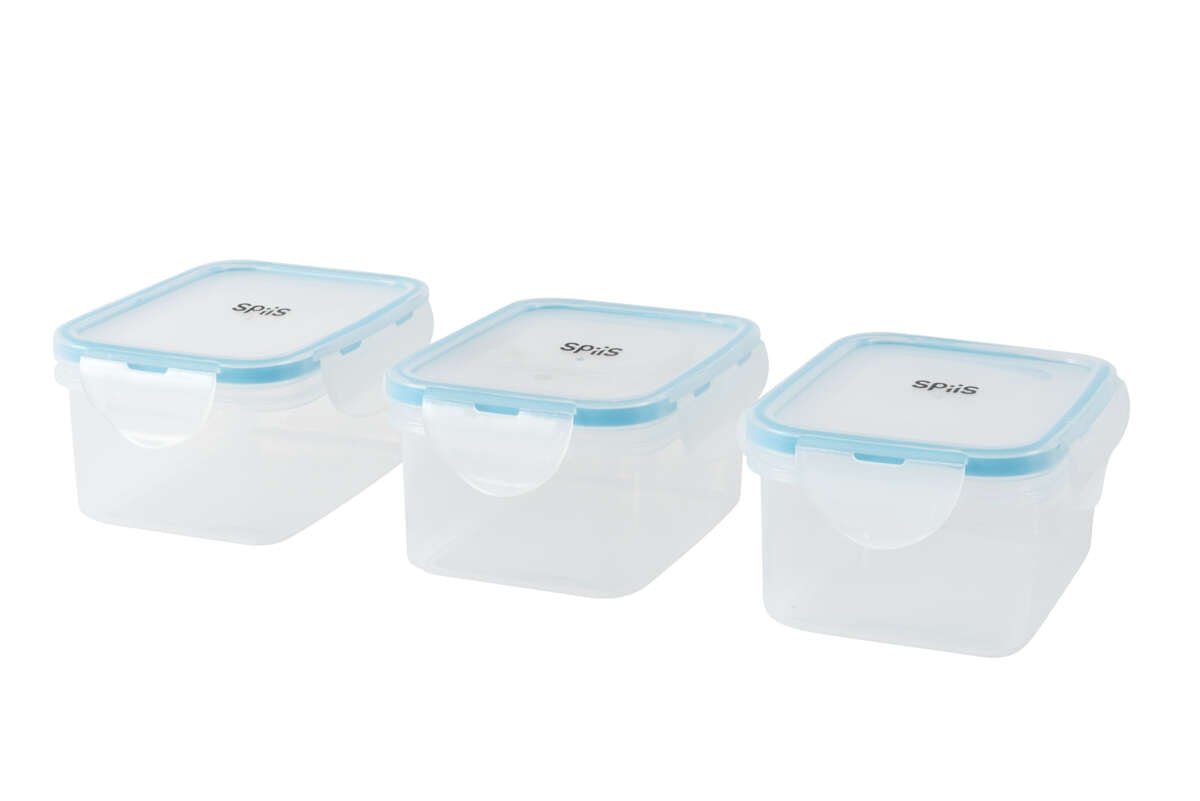 SPiiS Mo matoppbevaringsbokser 3pk