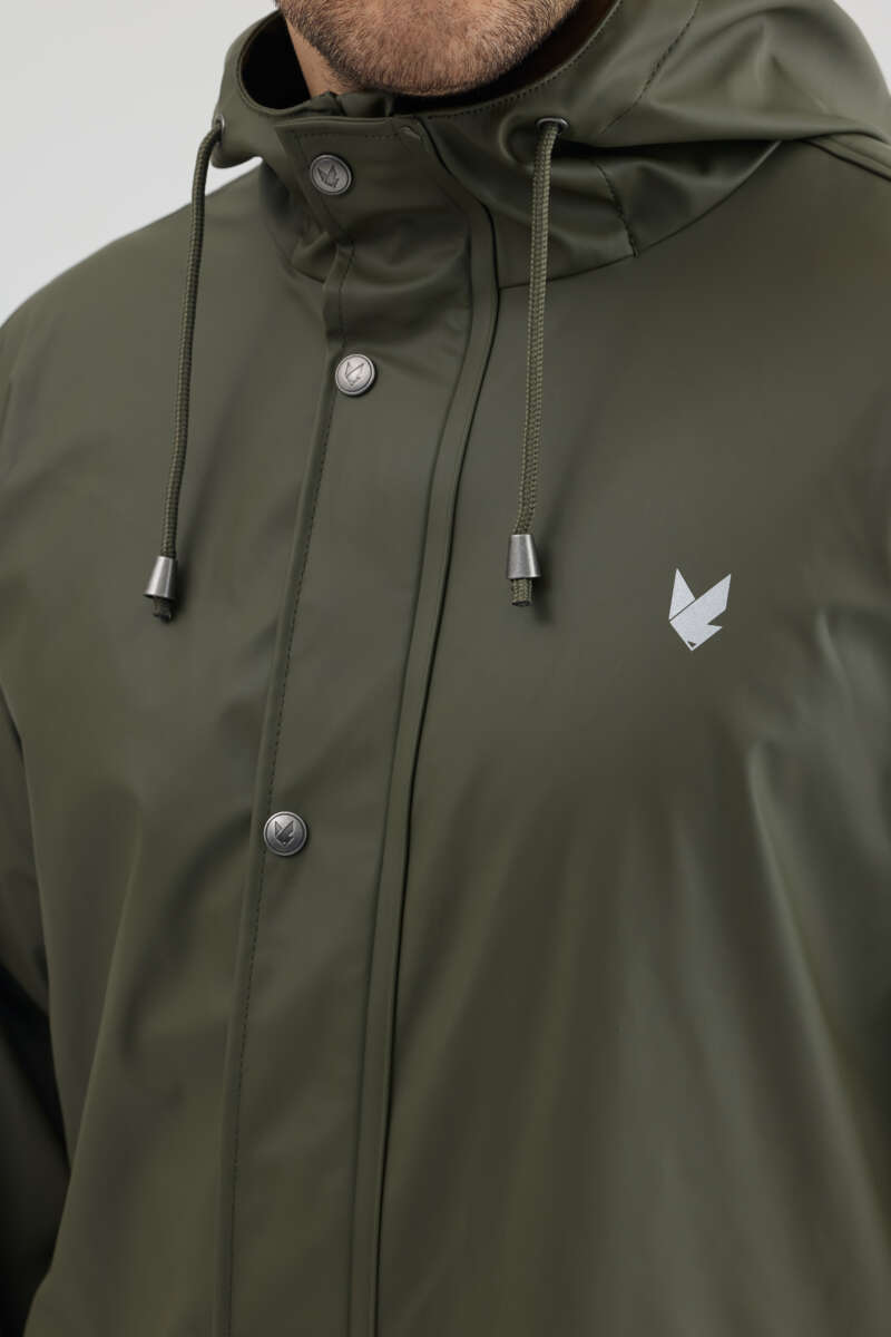 Northpeak Tvindefossen regnjakke herre