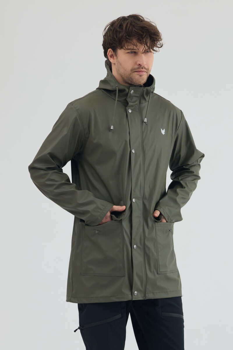 Northpeak Tvindefossen regnjakke herre