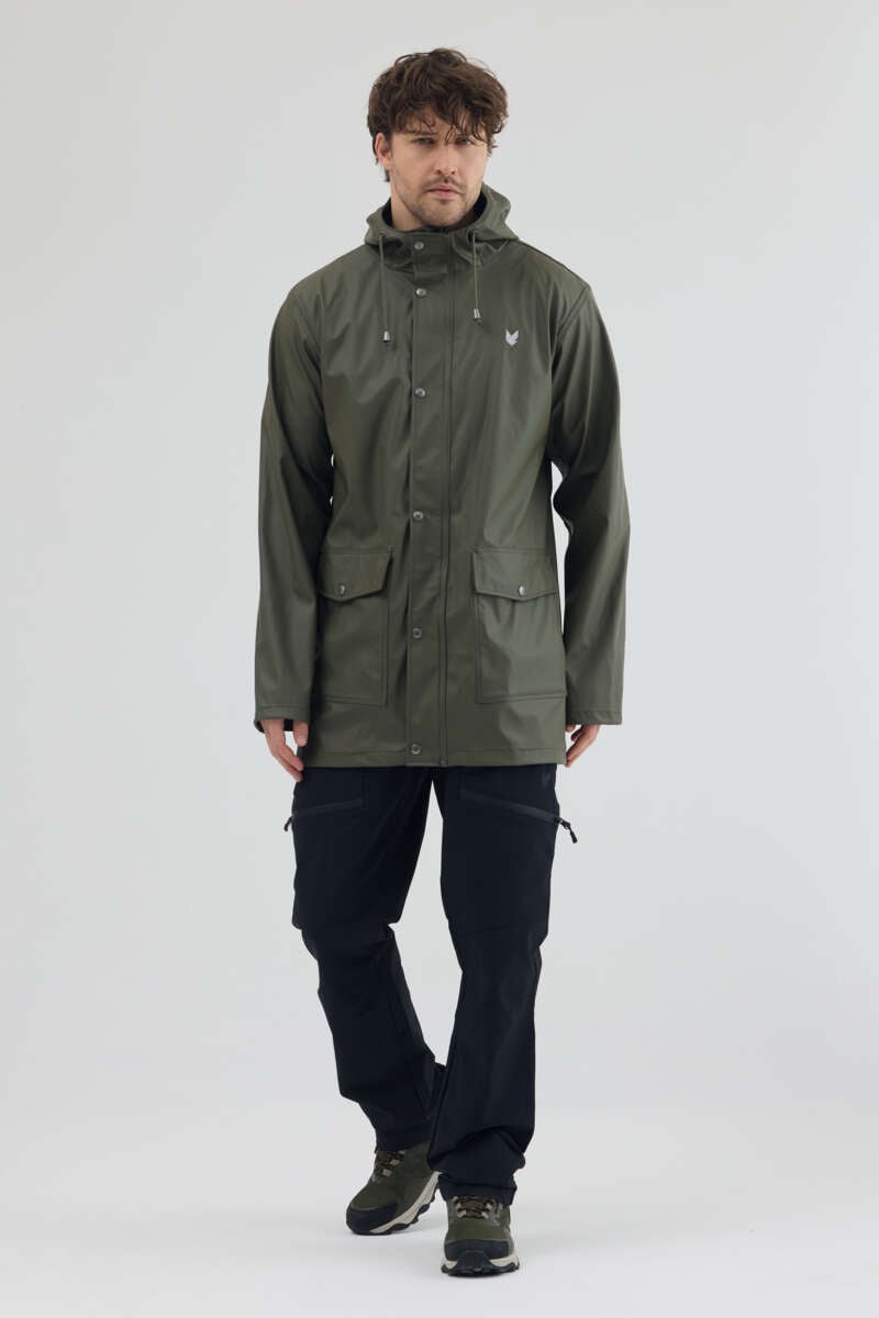 Northpeak Tvindefossen regnjakke herre