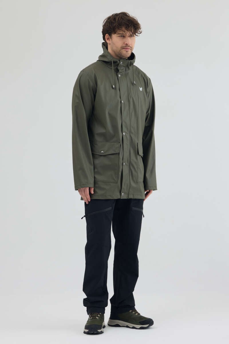 Northpeak Tvindefossen regnjakke herre