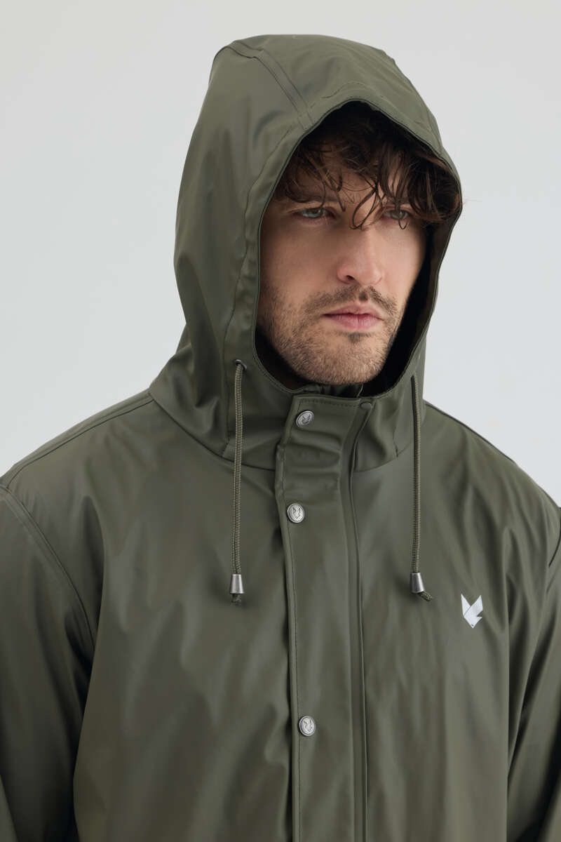 Northpeak Tvindefossen regnjakke herre