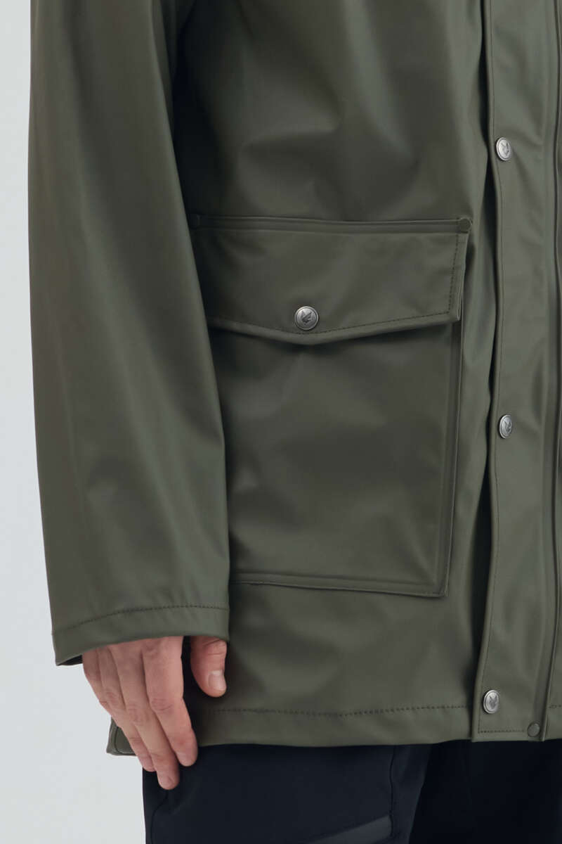 Northpeak Tvindefossen regnjakke herre