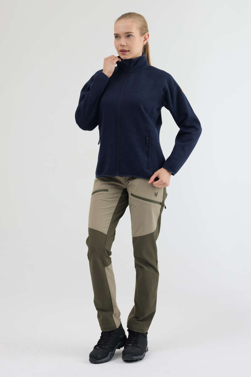 Northpeak Strandafjell fleecejakke dame