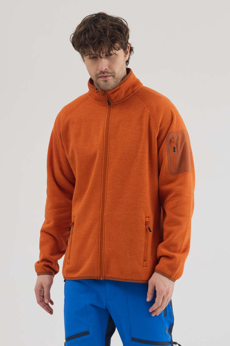 Northpeak Strandafjell fleecejakke herre