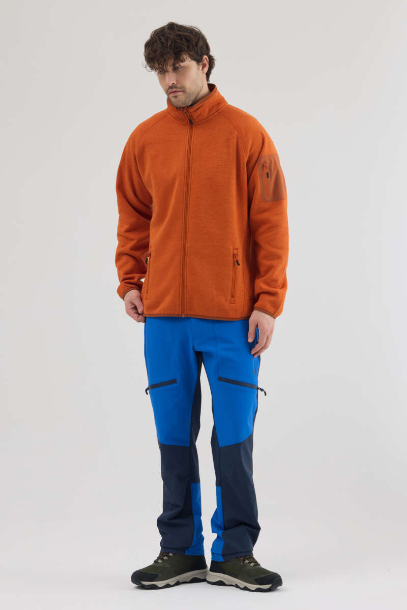 Northpeak Strandafjell fleecejakke herre