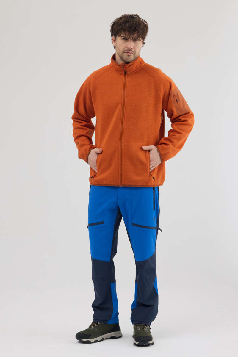 Northpeak Strandafjell fleecejakke herre