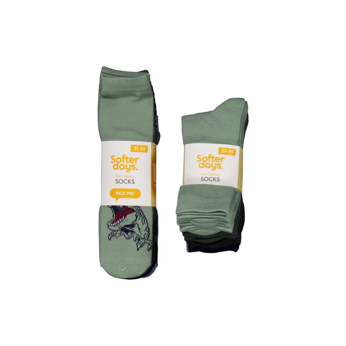 Softer days sokker 10pk barn