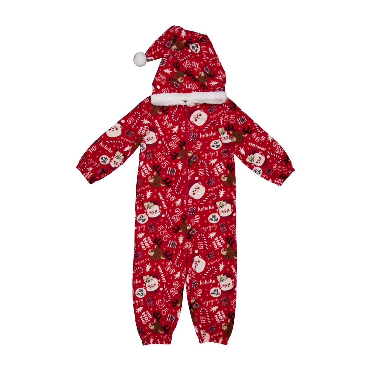 Softer days onepiece med julemotiv til voksen