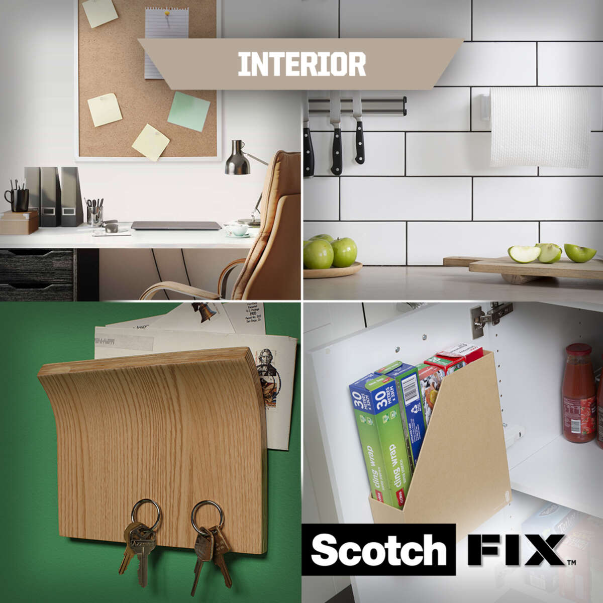 Scotch® kraftig monteringstape