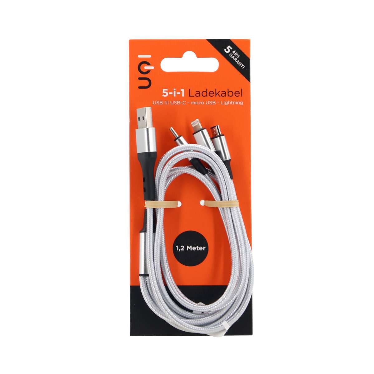 ION 5-i-1 ladekabel 1,2 m