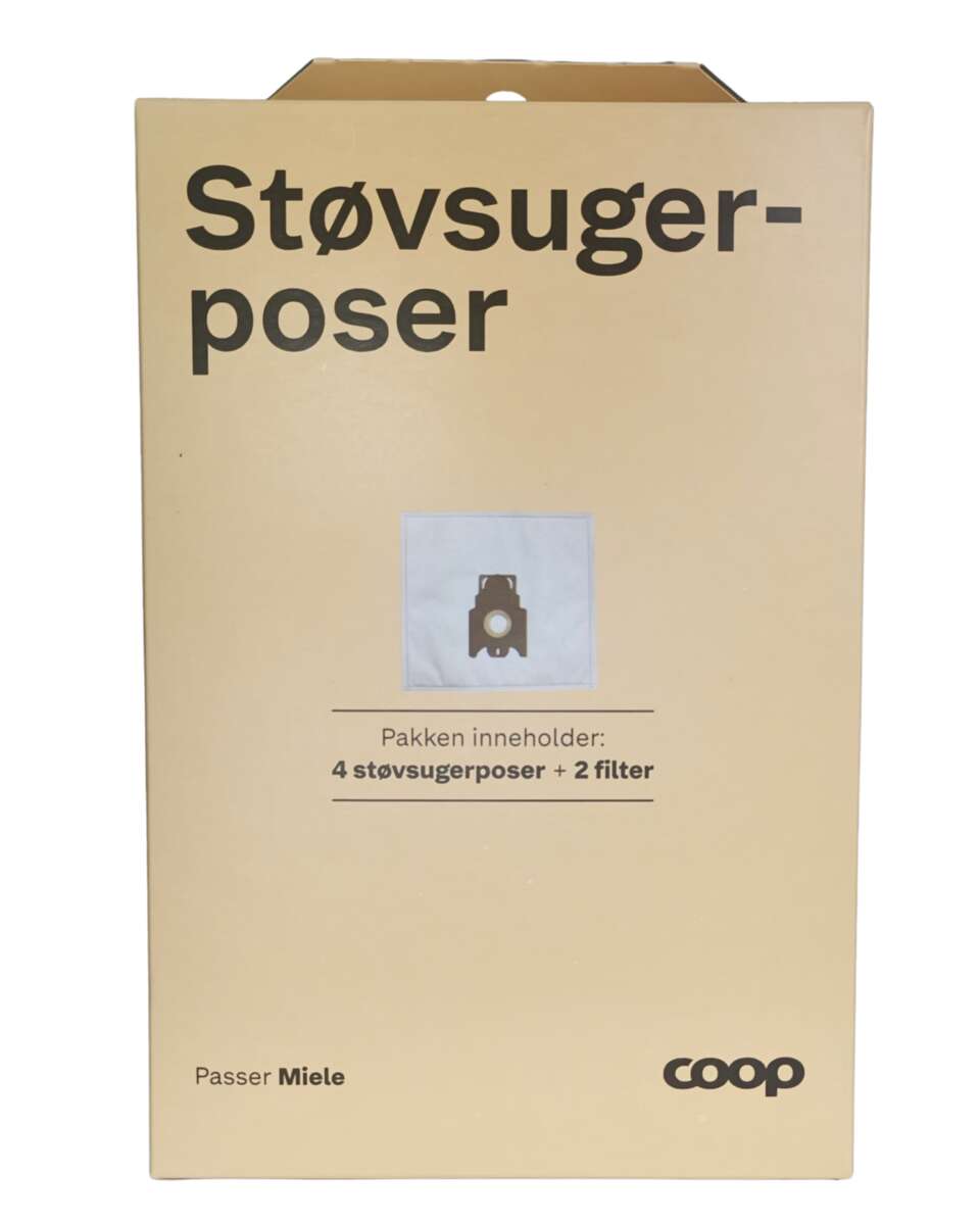 Coop MI støvsugerposer 4-pk til Miele