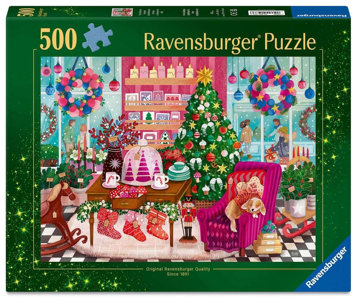 Ravensburger Julebutikk puslespill