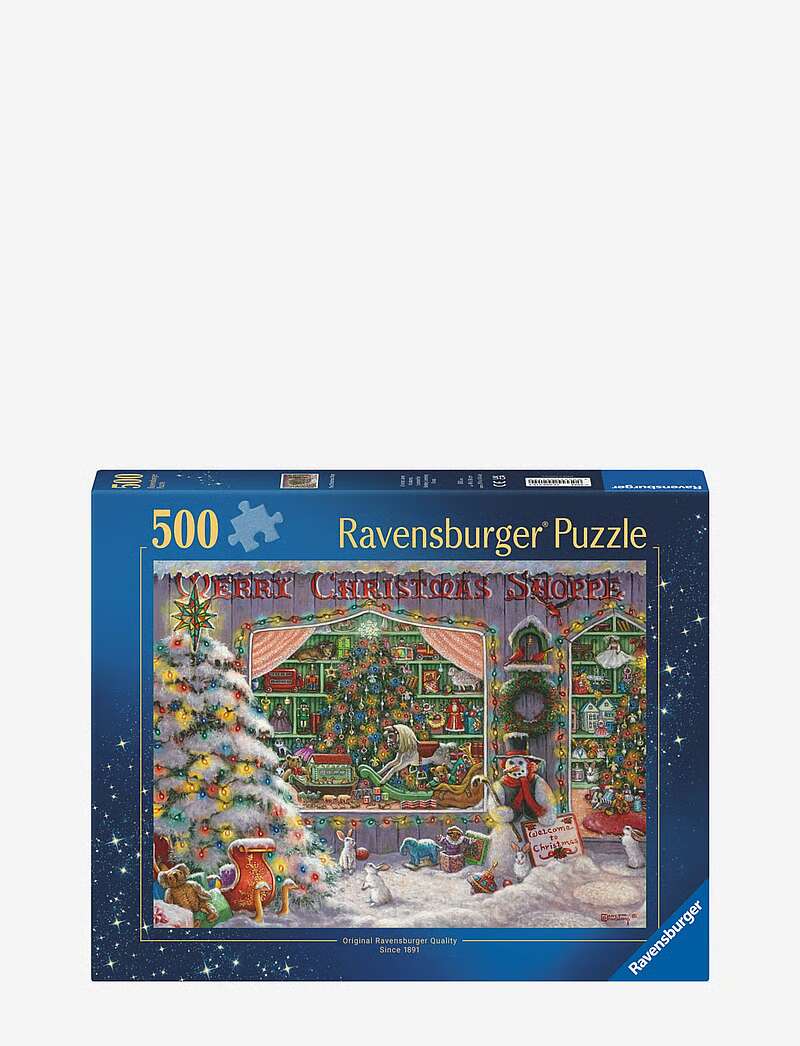 Ravensburger Puzzle Julebutikk puslespill