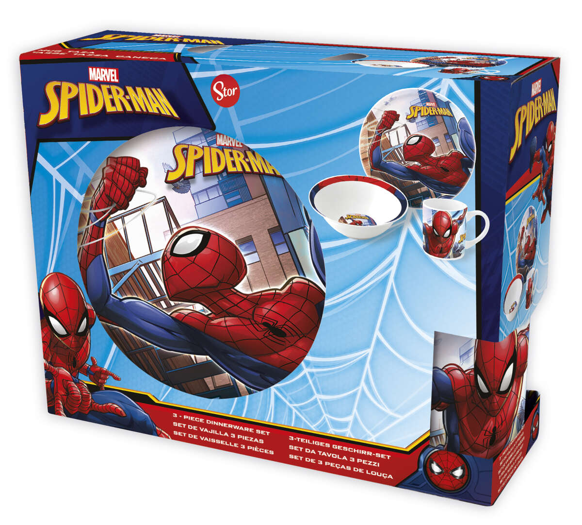 Spiderman frokostsett