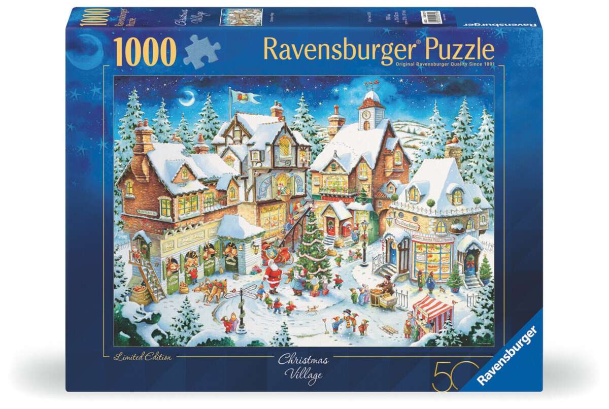 Ravensburger Puzzle Juleby puslespill
