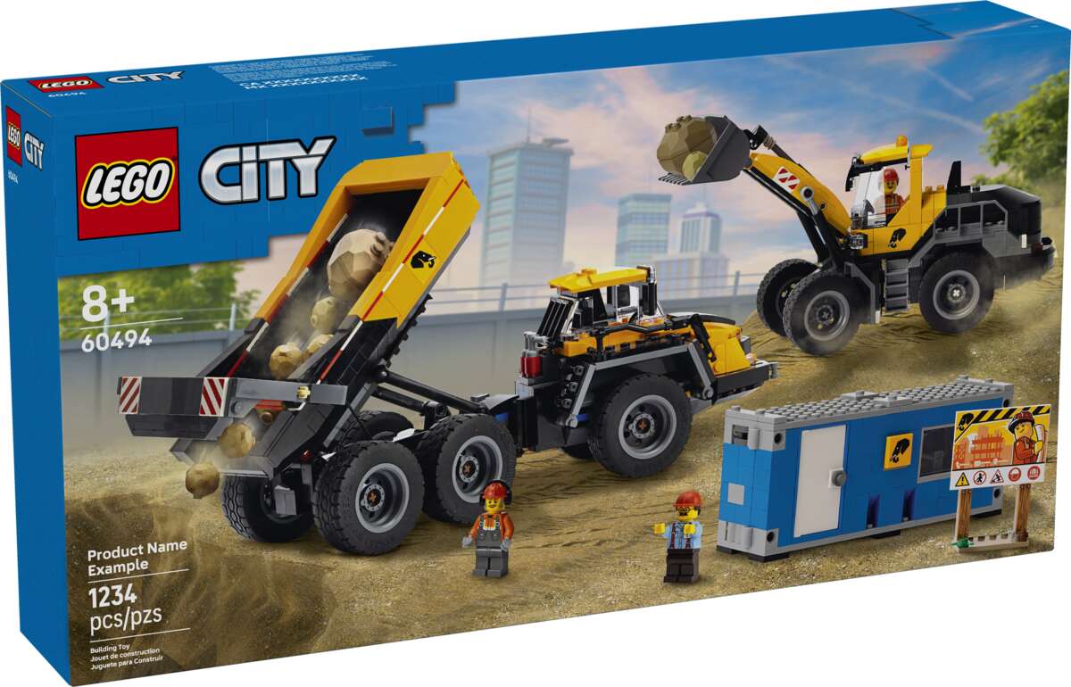 LEGO® City Dumper og frontlaster 60494