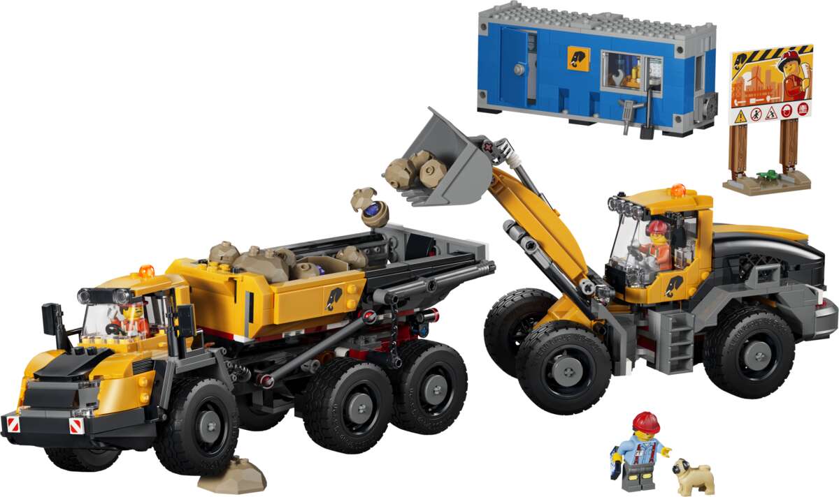 LEGO® City Dumper og frontlaster 60494