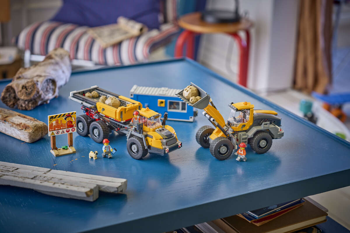 LEGO® City Dumper og frontlaster 60494
