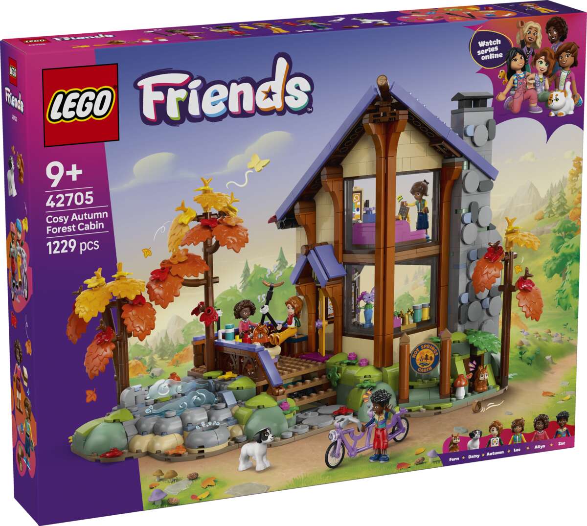 LEGO® Friends Koselig høsthytte 42705