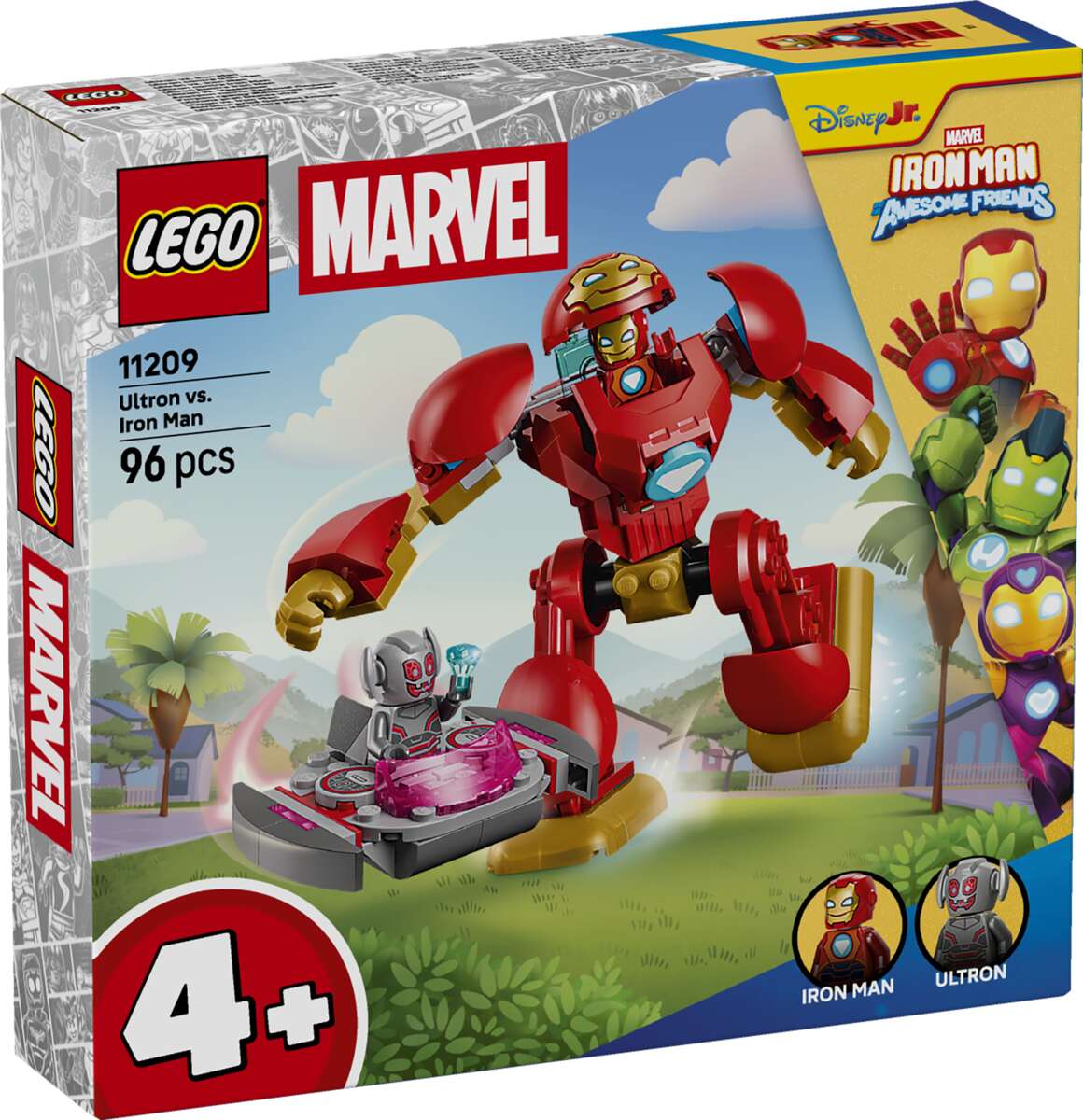 LEGO® ǀ Marvel Iron Man og hans utrolige venner Iron Man mot Ultron 11209