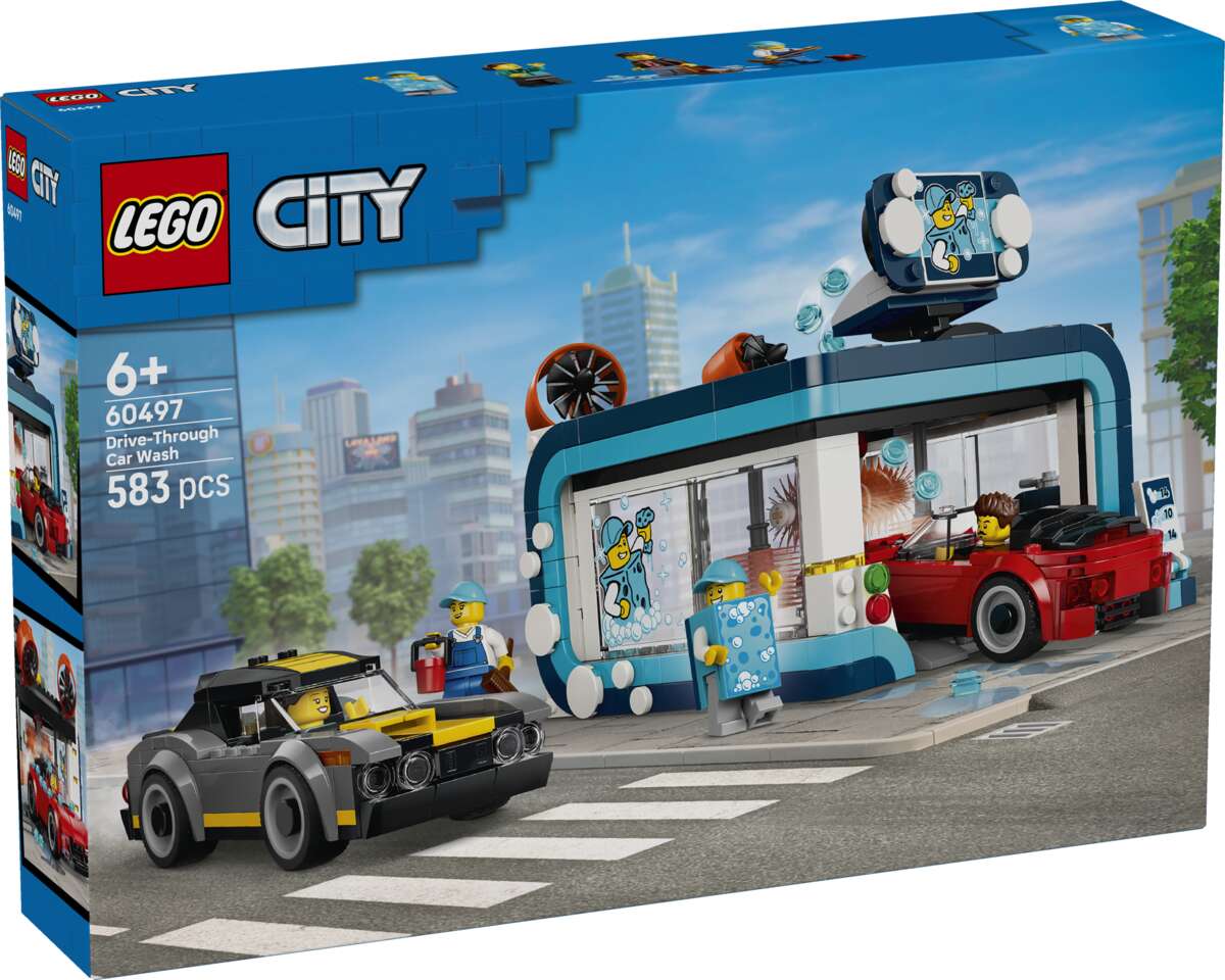 LEGO® City Bilvask med biler 60497