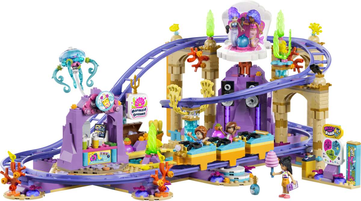 LEGO® Friends Berg-og-dal-bane med havfruetema 42703