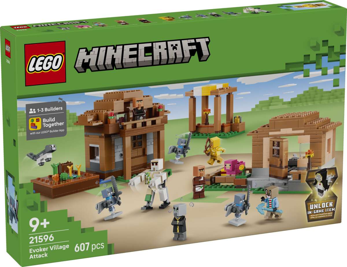 LEGO® Minecraft® Angrepet på åndemanerlandsbyen 21596