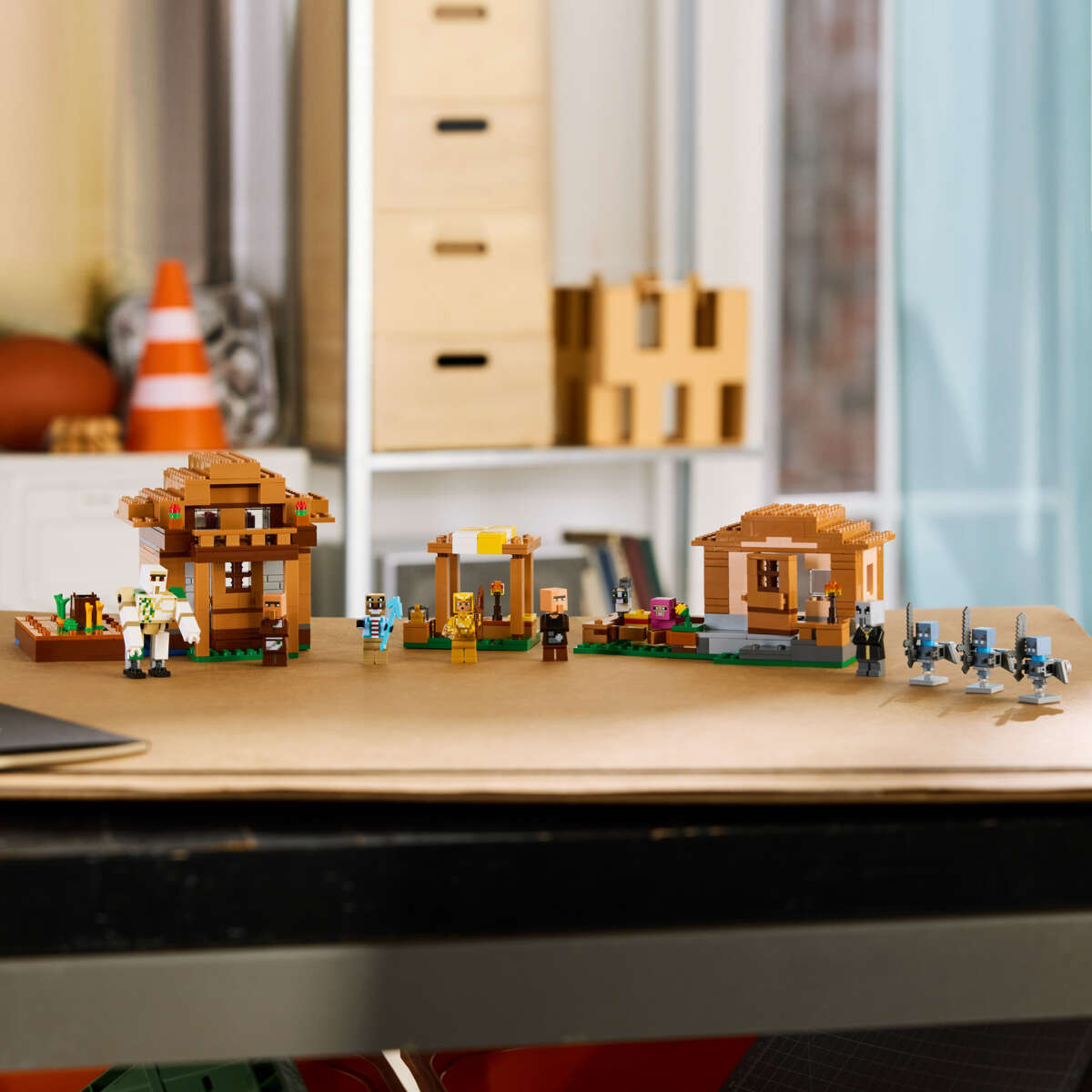 LEGO® Minecraft® Angrepet på åndemanerlandsbyen 21596