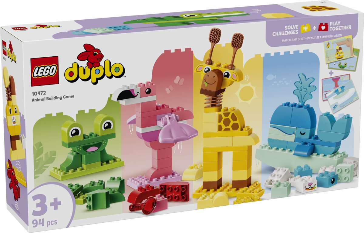 LEGO® DUPLO® Bygg et dyr 10472