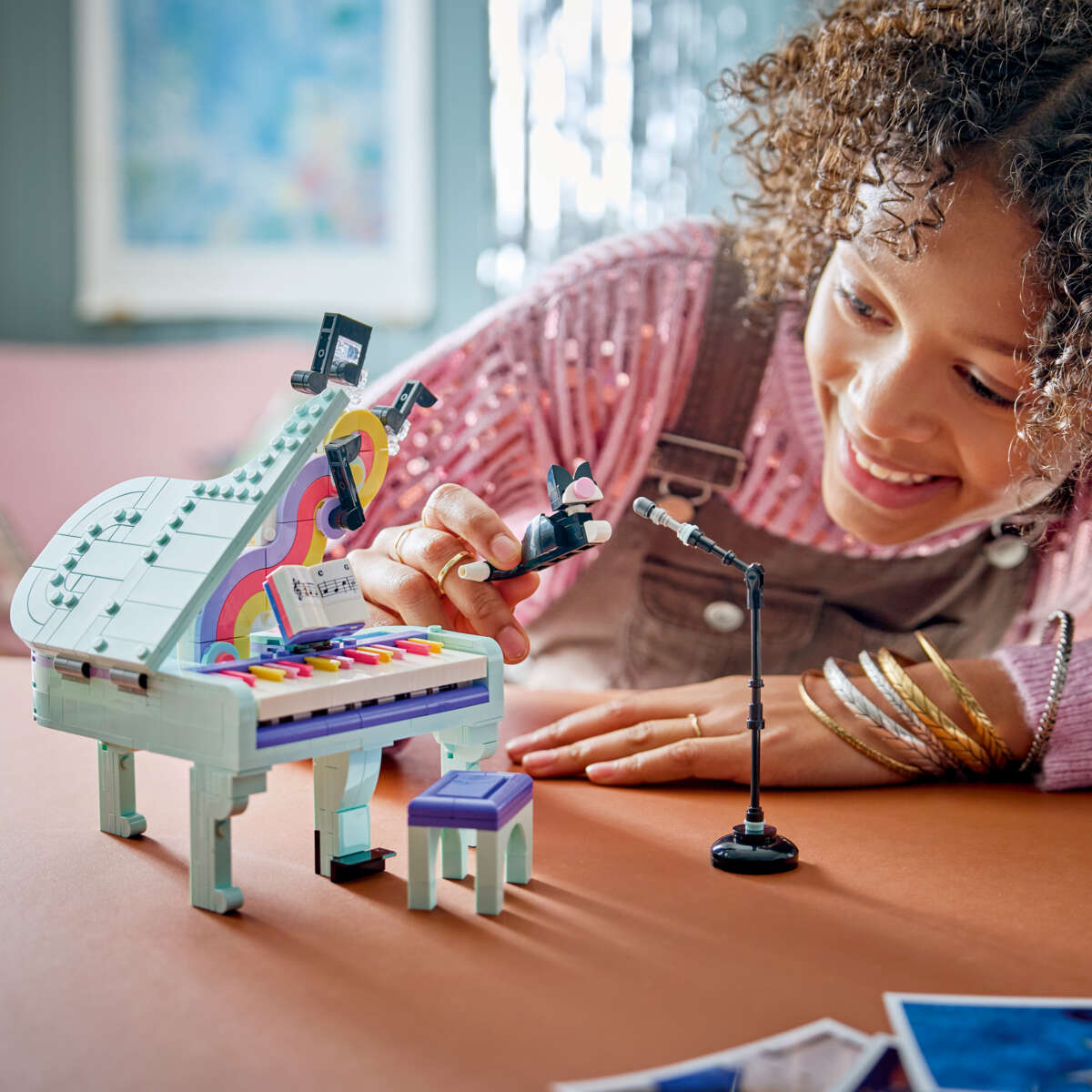 LEGO® Creator 3-i-1 Dekorativt flygel med katt 31392