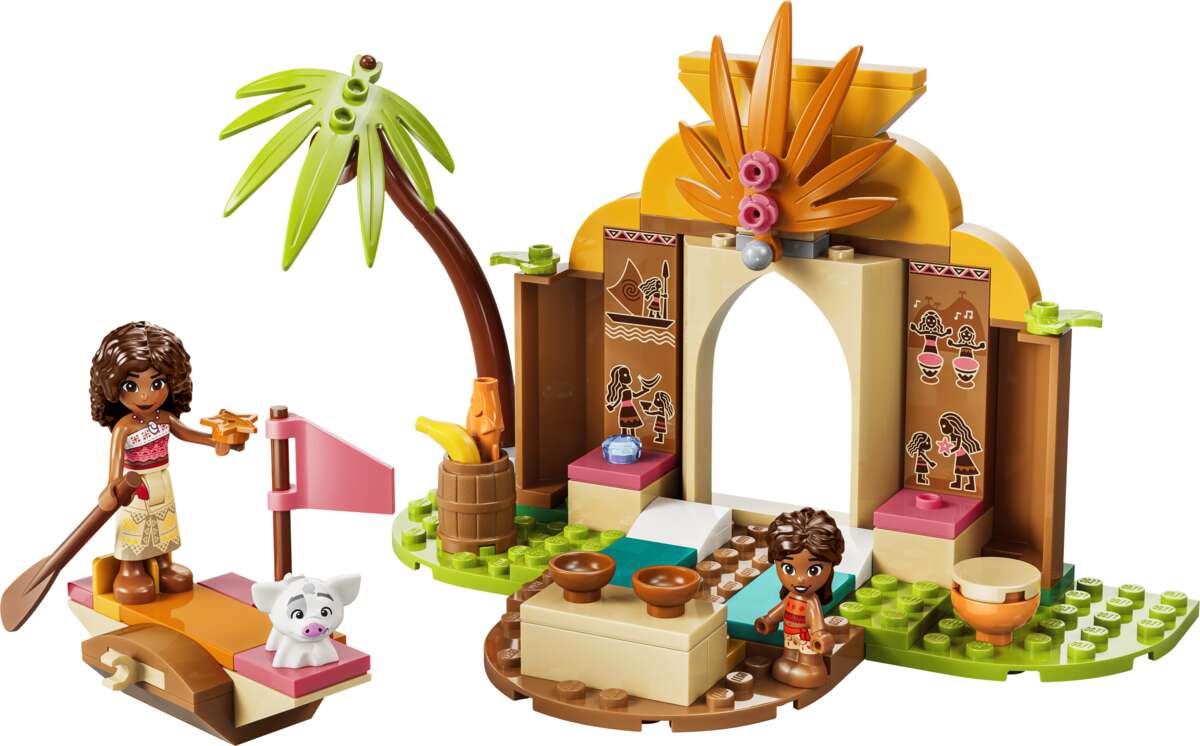 LEGO® ǀ Disney Landsbyhus og båt 43282